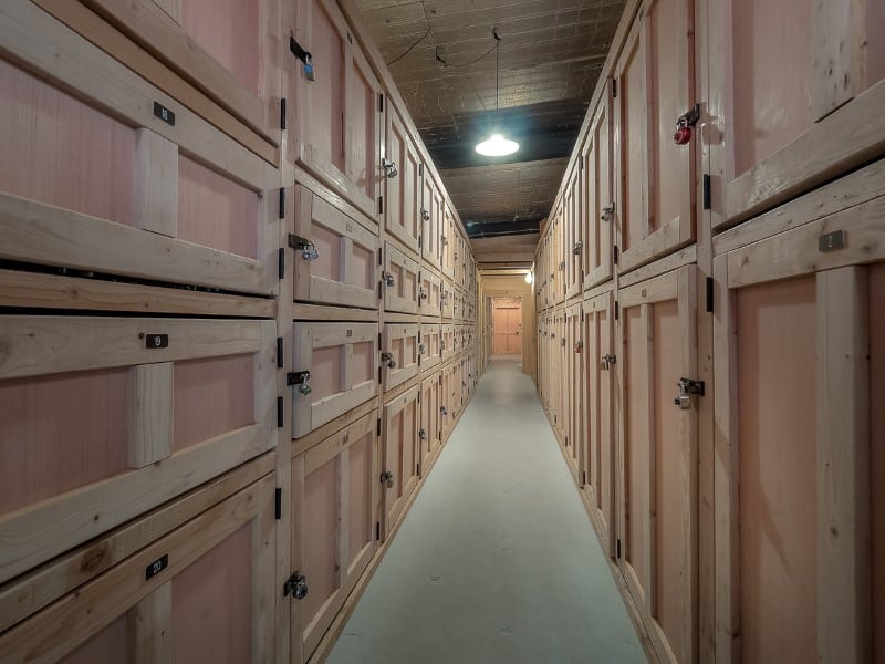 Oregon Wine Reserve Storage Lockers